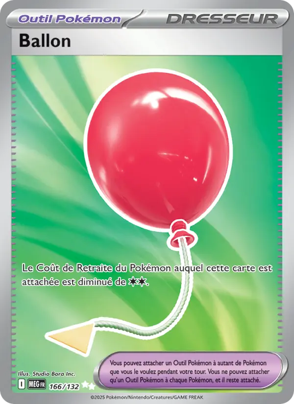 Carte Pokemon 166/132 Ballon Holo | LorenZone