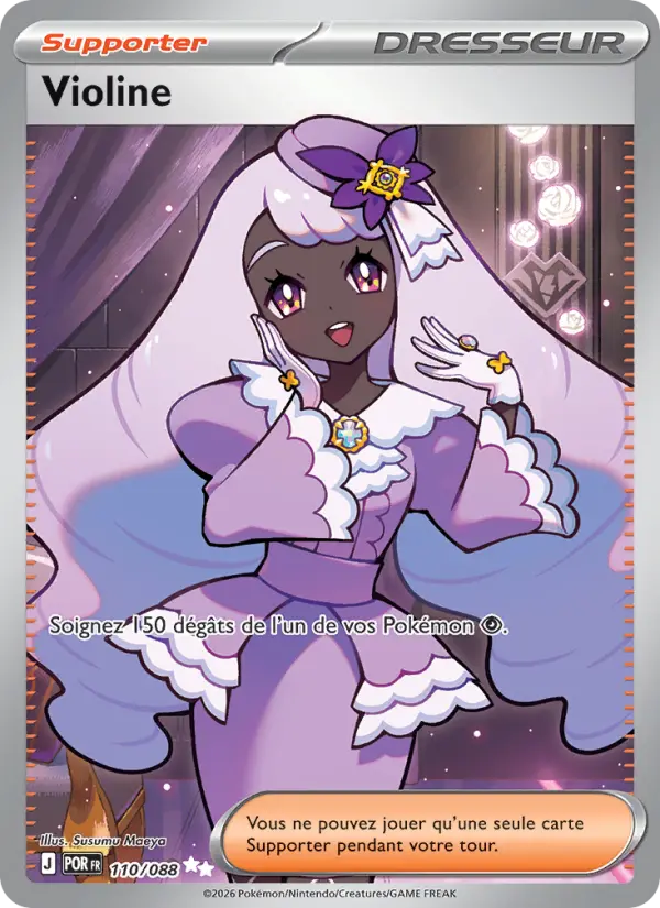 Carte Pokemon 110/088 Violine Holo | LorenZone