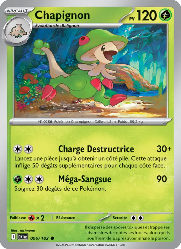 Carte Pokemon 006/182 Chapignon Reverse | LorenZone