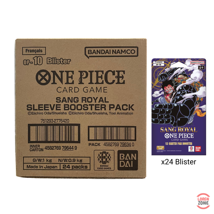 Case Blister - Sang Royal / OP10