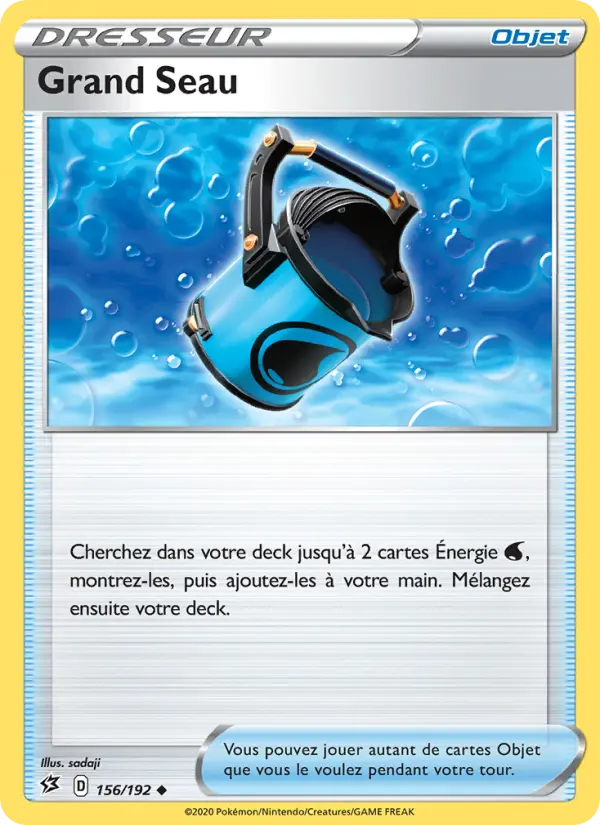 156/192 - Grand Seau – Clash des Rebelles (Carte Pokémon FR à petit prix, à l’unité sur Lorenzone.fr)