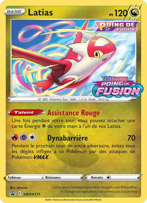 SWSH171/107 - Latias – Promo SWSH (Carte Pokémon FR à petit prix, à l’unité sur Lorenzone.fr)