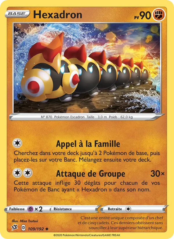 109/192 - Hexadron – Clash des Rebelles (Carte Pokémon FR à petit prix, à l’unité sur Lorenzone.fr)