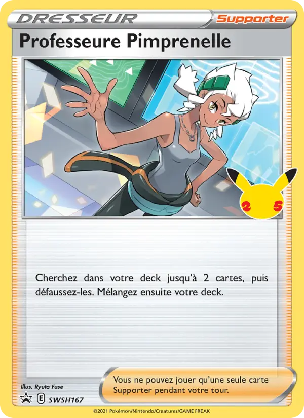 SWSH167/107 - Professeure Pimprenelle – Promo SWSH (Carte Pokémon FR à petit prix, à l’unité sur Lorenzone.fr)