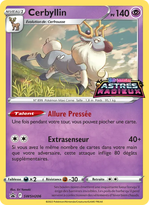 SWSH206/107 - Cerbyllin – Promo SWSH (Carte Pokémon FR à petit prix, à l’unité sur Lorenzone.fr)