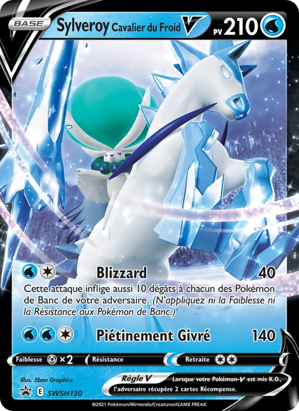SWSH130/107 - Sylveroy Cavalier du Froid V – Promo SWSH (Carte Pokémon FR à petit prix, à l’unité sur Lorenzone.fr)