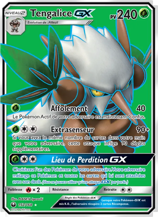 152/168 - Tengalice GX