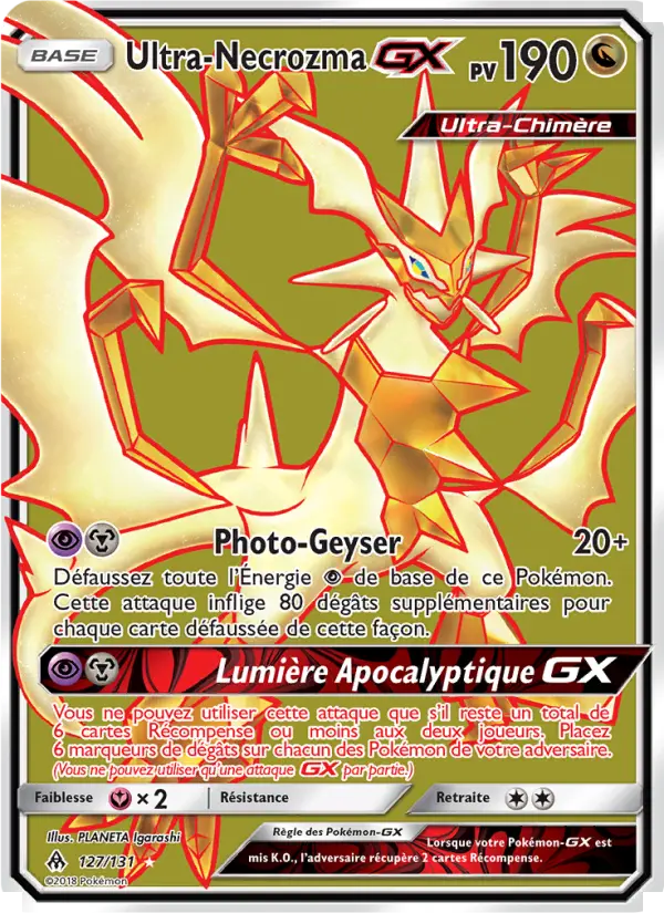 127/131 - Ultra-Necrozma GX
