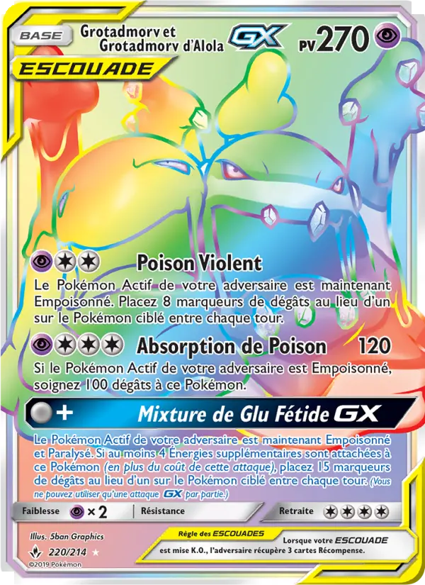 220/214 - Grotadmorv et Grotadmorv d’Alola GX
