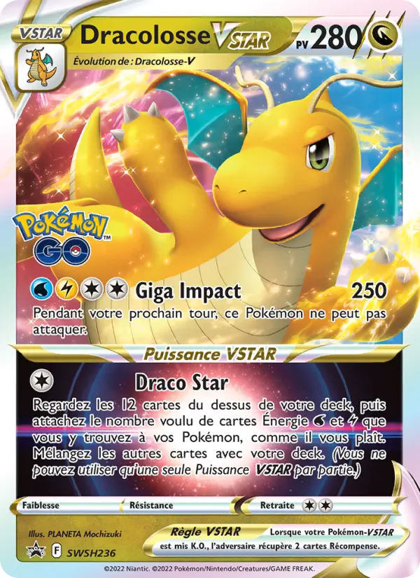 SWSH236/107 - Dracolosse VSTAR – Promo SWSH (Carte Pokémon FR à petit prix, à l’unité sur Lorenzone.fr)