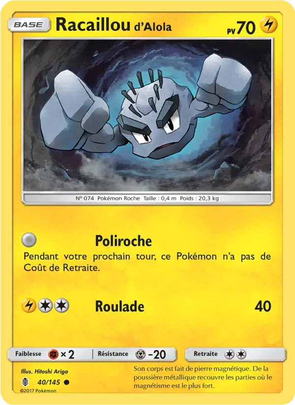 040/145 - Racaillou d’Alola