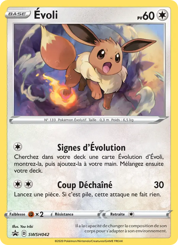 SWSH042/107 - Évoli – Promo SWSH (Carte Pokémon FR à petit prix, à l’unité sur Lorenzone.fr)