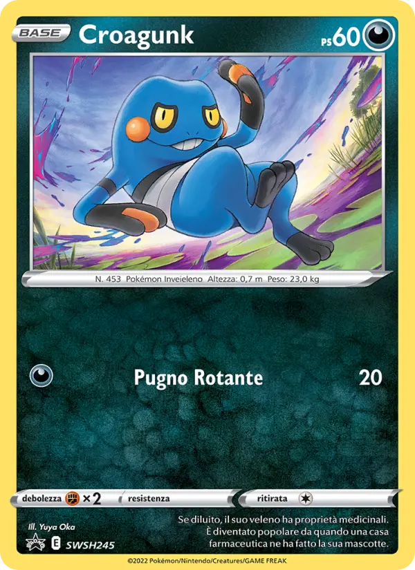 SWSH245/107 - Cradopaud – Promo SWSH (Carte Pokémon FR à petit prix, à l’unité sur Lorenzone.fr)