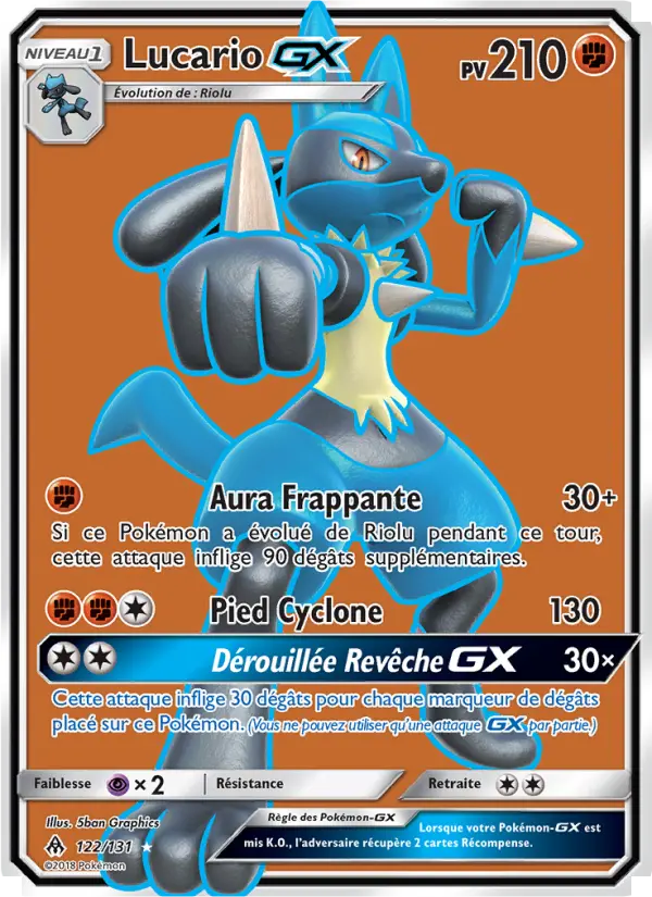 122/131 - Lucario GX