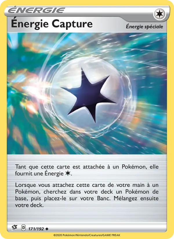 171/192 - Énergie Capture – Clash des Rebelles (Carte Pokémon FR à petit prix, à l’unité sur Lorenzone.fr)