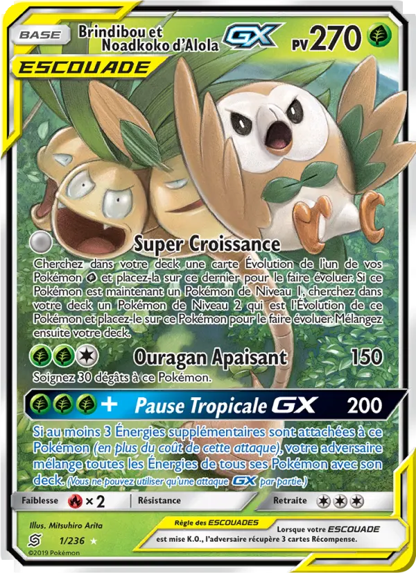 001/236 - Brindibou et Noadkoko d’Alola GX