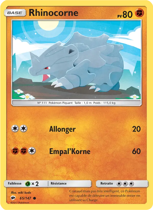 065/147 - Rhinocorne