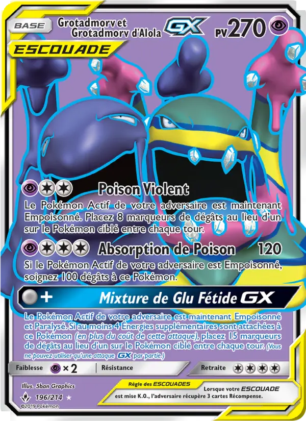 196/214 - Grotadmorv et Grotadmorv d’Alola GX