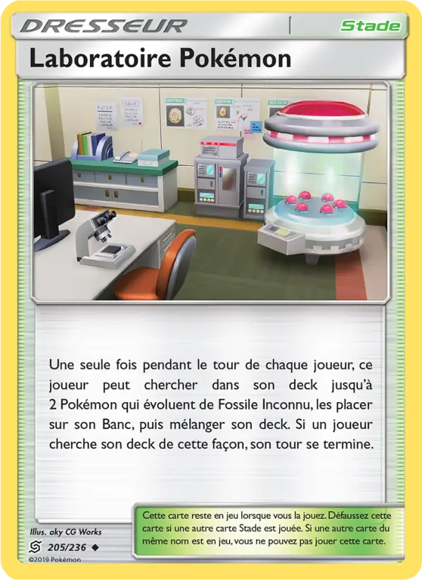 205/236 - Laboratoire Pokémon