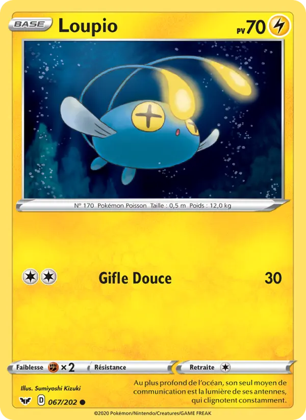 067/202 - Loupio – Épée et Bouclier (Carte Pokémon FR à petit prix, à l’unité sur Lorenzone.fr)