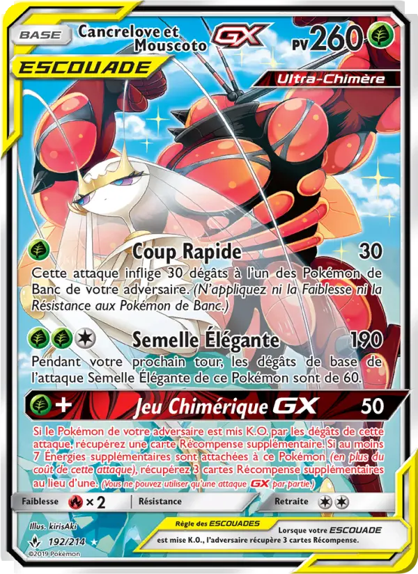 192/214 - Cancrelove et Mouscoto GX