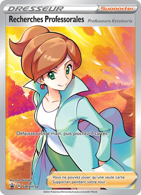 SWSH152/107 - Recherches Professorales – Promo SWSH (Carte Pokémon FR à petit prix, à l’unité sur Lorenzone.fr)