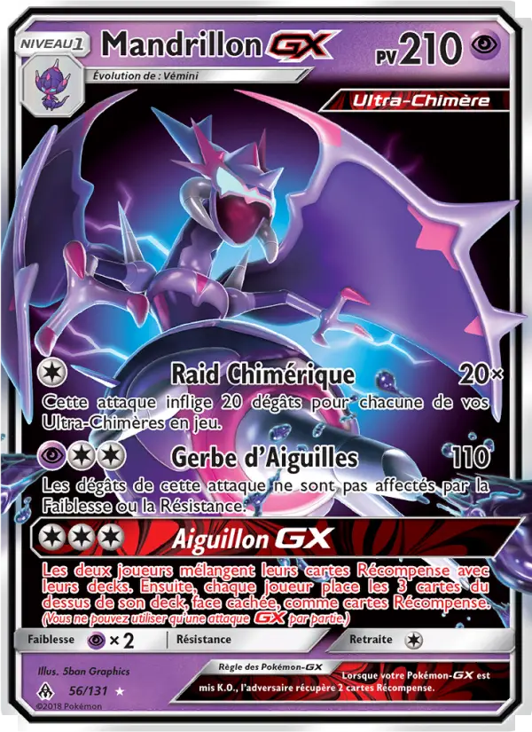 056/131 - Mandrillon GX