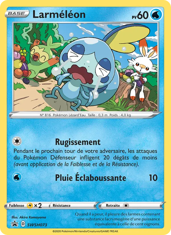 SWSH073/107 - Larméléon – Promo SWSH (Carte Pokémon FR à petit prix, à l’unité sur Lorenzone.fr)