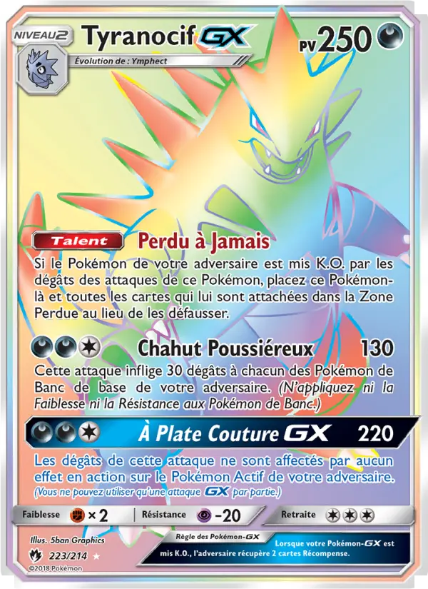 223/214 - Tyranocif GX