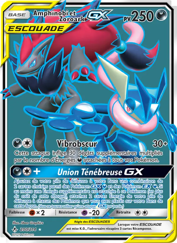 200/214 - Amphinobi et Zoroark GX