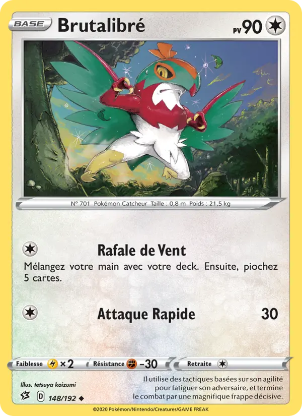 148/192 - Brutalibré – Clash des Rebelles (Carte Pokémon FR à petit prix, à l’unité sur Lorenzone.fr)