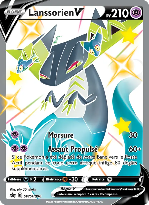 SWSH096/107 - Lanssorien V – Promo SWSH (Carte Pokémon FR à petit prix, à l’unité sur Lorenzone.fr)