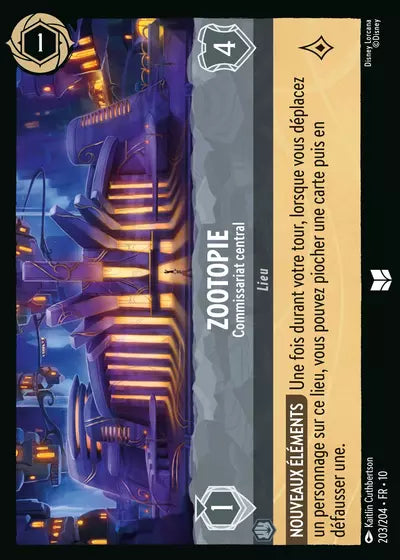 203/204 - Zootopie, Commissariat central