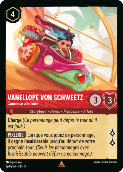124/204 - Vanellope Von Schweetz, Coureuse aléatoire