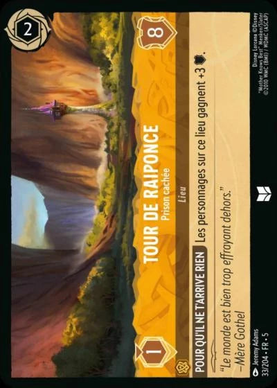 033/204 - Tour de Raiponce, Prison cachée