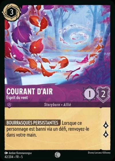 042/204 - Courant d'air, Esprit du vent