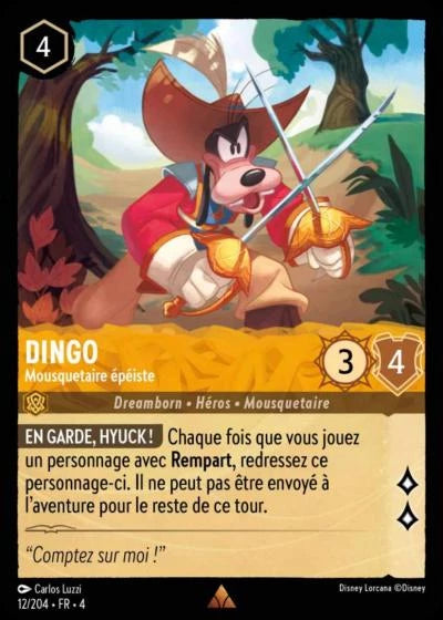 012/204 - Dingo, Mousquetaire épéiste