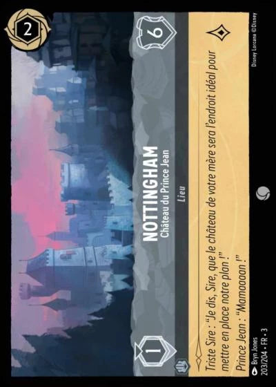 203/204 - Nottingham, Château du Prince Jean