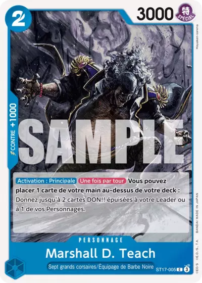 ST17-005 - Marshall D. Teach - FR