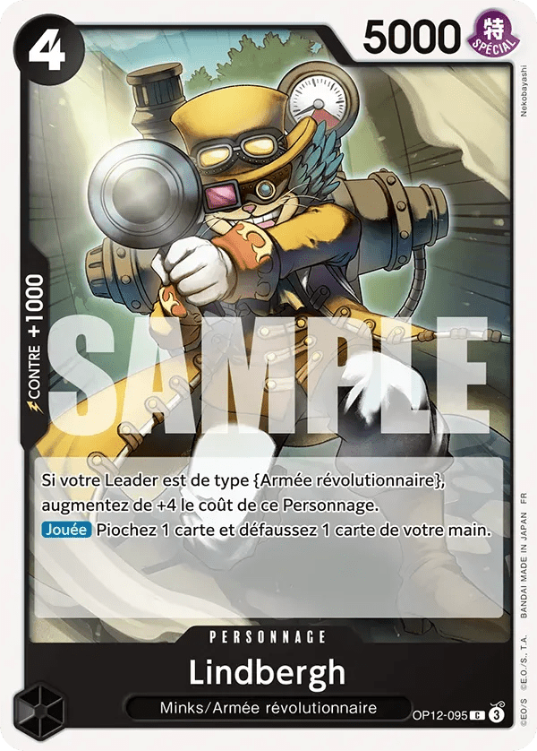 OP12 - 095 - Lindbergh - FR - LorenZone - Pokémon