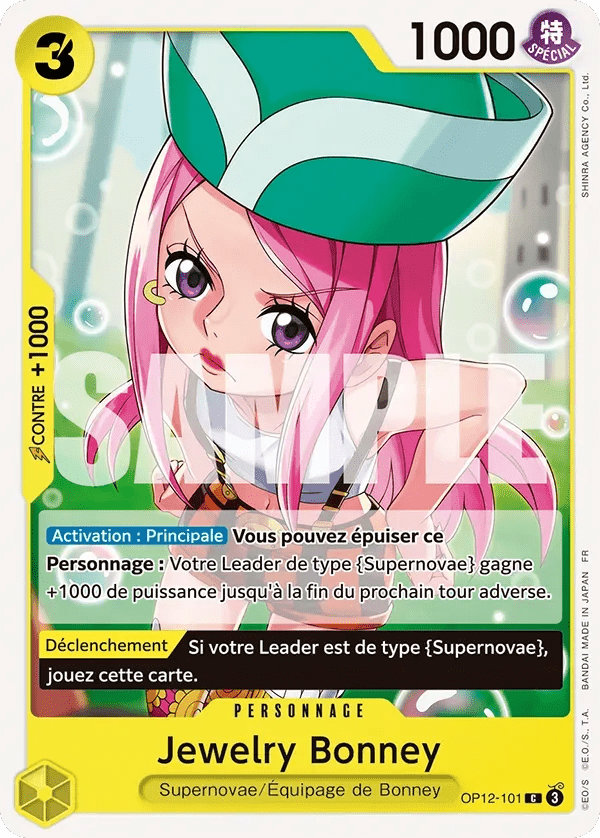 OP12 - 101 - Jewerly Bonney - FR - LorenZone - Pokémon
