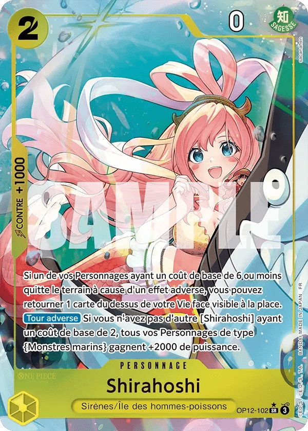 OP12 - 102 - Shirahoshi V2 - FR - LorenZone - Pokémon