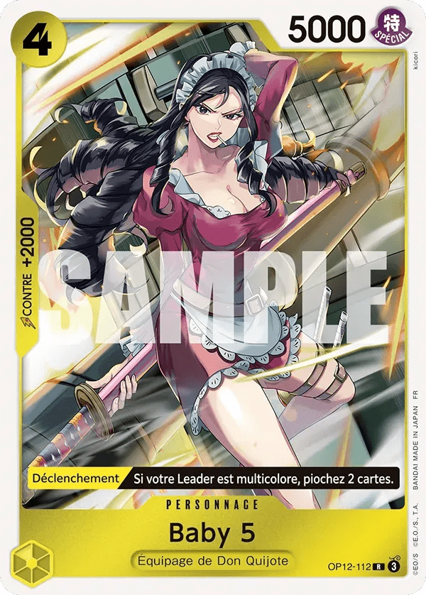 OP12 - 112 - Baby 5 - FR - LorenZone - Pokémon