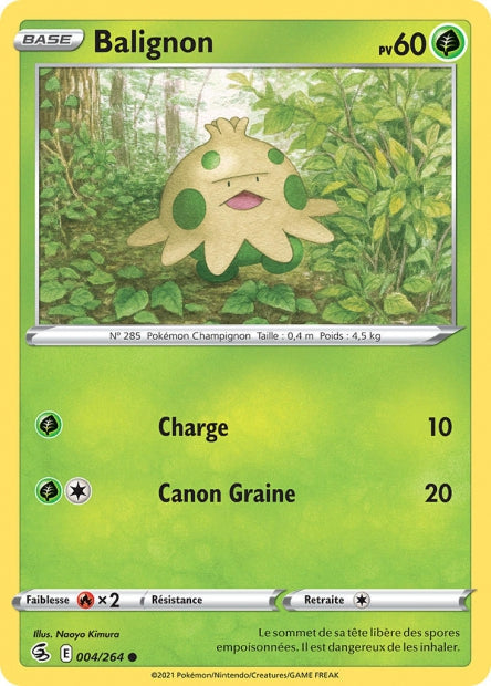 Carte Pokémon Balignon 004/264 FST Poing de Fusion EB08 Neuf FR LorenZone