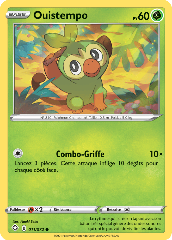 Carte Pokémon GorythmicV SV105/SV122 SWSH45 Destinées Radieuses EB4_5 Neuf FR LorenZone