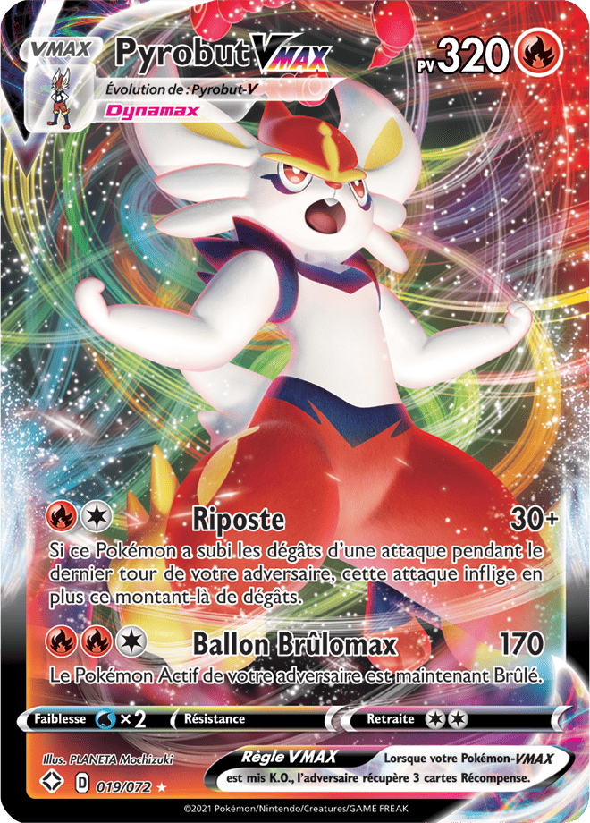 Carte Pokémon Salarsen VMAX SV113/SV122 SWSH45 Destinées Radieuses EB4_5 Neuf FR LorenZone