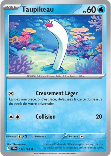 Carte Pokémon Taupikeau 056/198 SV1 Ecarlate et Violet EV01 Neuf FR LorenZone