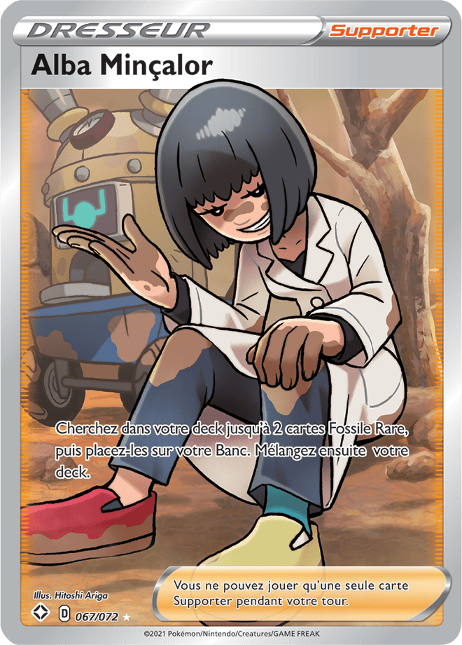 Carte Pokémon AlbaMinçalor 067/072 SWSH45 Destinées Radieuses EB4_5 Neuf FR LorenZone