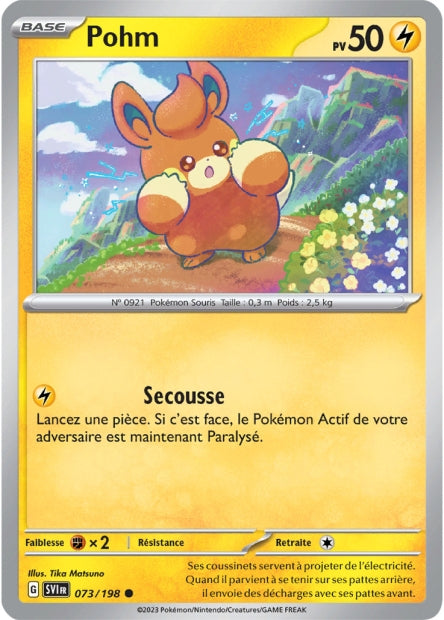 Carte Pokémon Pohm 073/198 SV1 Ecarlate et Violet EV01 Neuf FR LorenZone