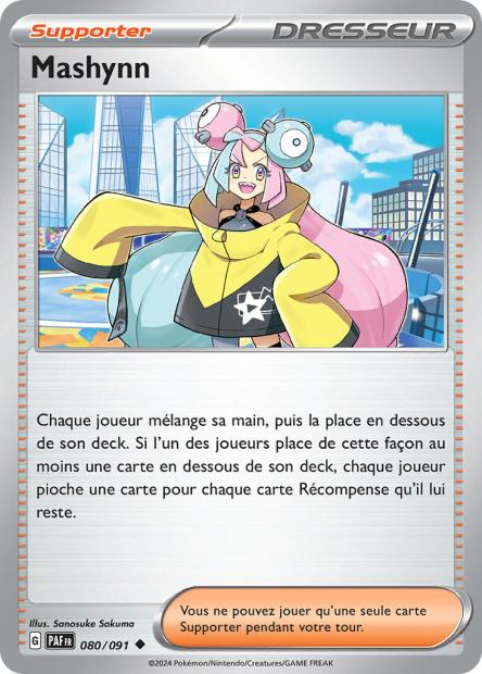 Carte Pokémon Mashynn 080/091 Destinees de Palea PAF EV4_5 Neuf FR LorenZone